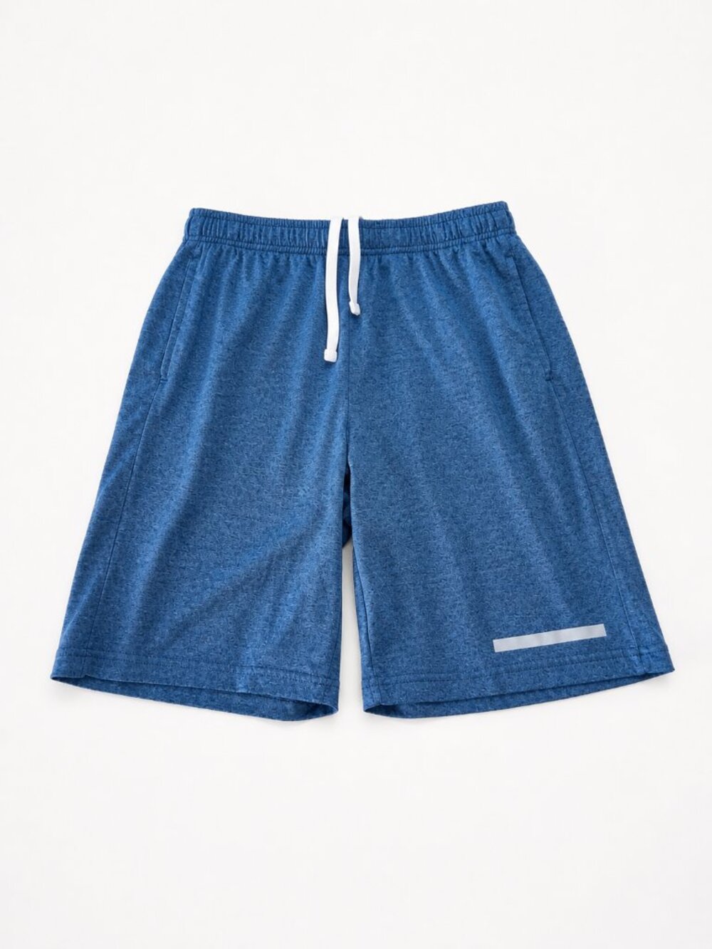 Liberty Pro boys Blue Athletic Drawstring Shorts with Reflective Trim size YM